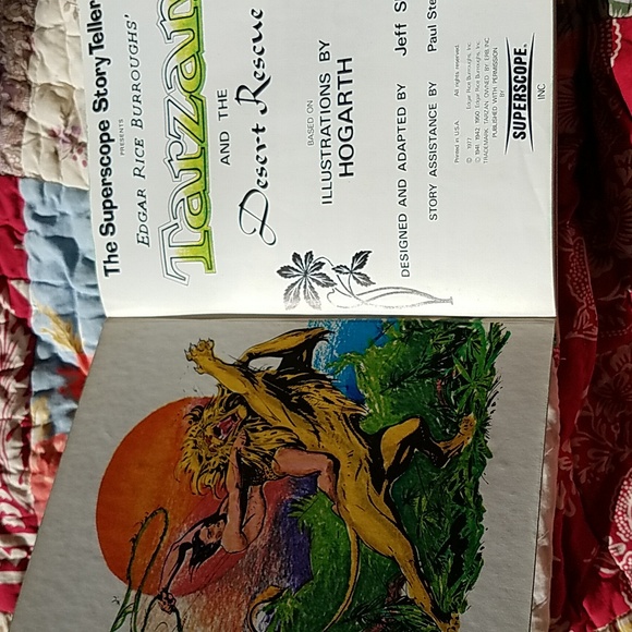 Tarzan and the Desert Rescue Illustrated Book - Picture 3 of 5